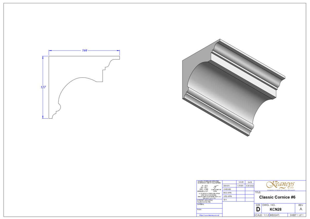 Classic Cornice #6