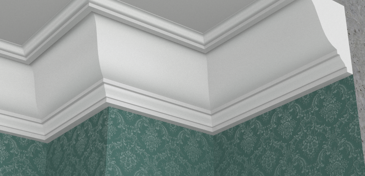 Sample of Edwardian Cornice #2