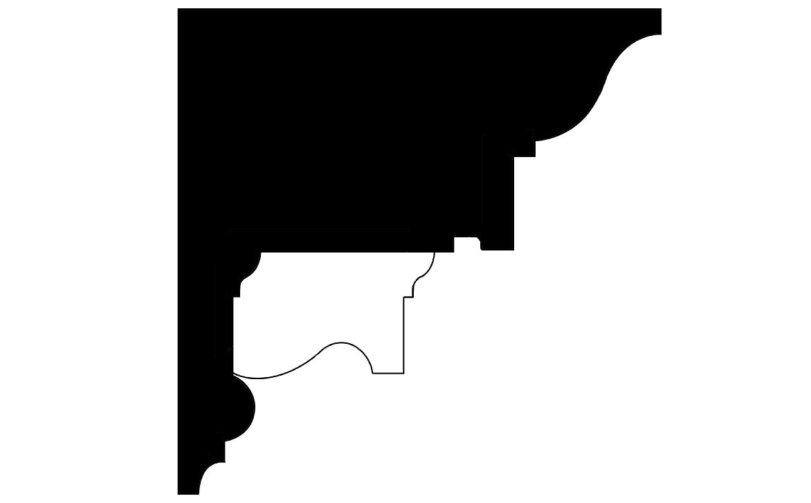 Enriched Modillion Block Cornice