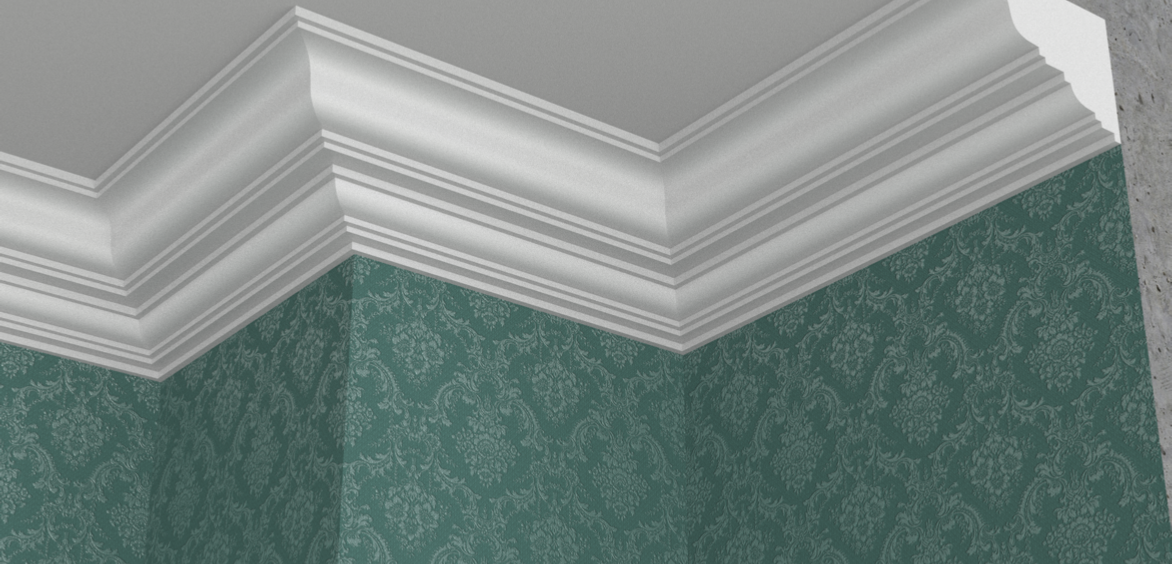 Sample of Edwardian Cornice #4