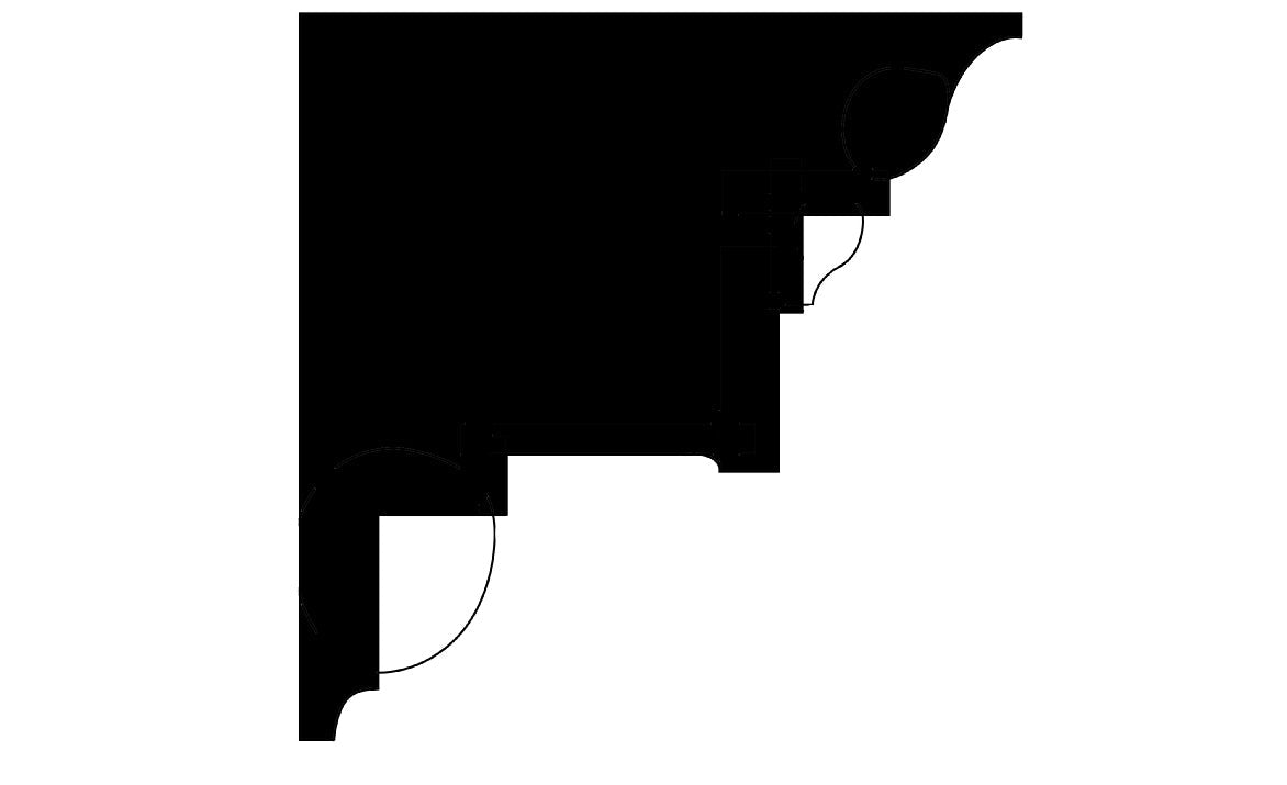 Sample of Enriched Egg & Dart #2 with Leaf Cornice