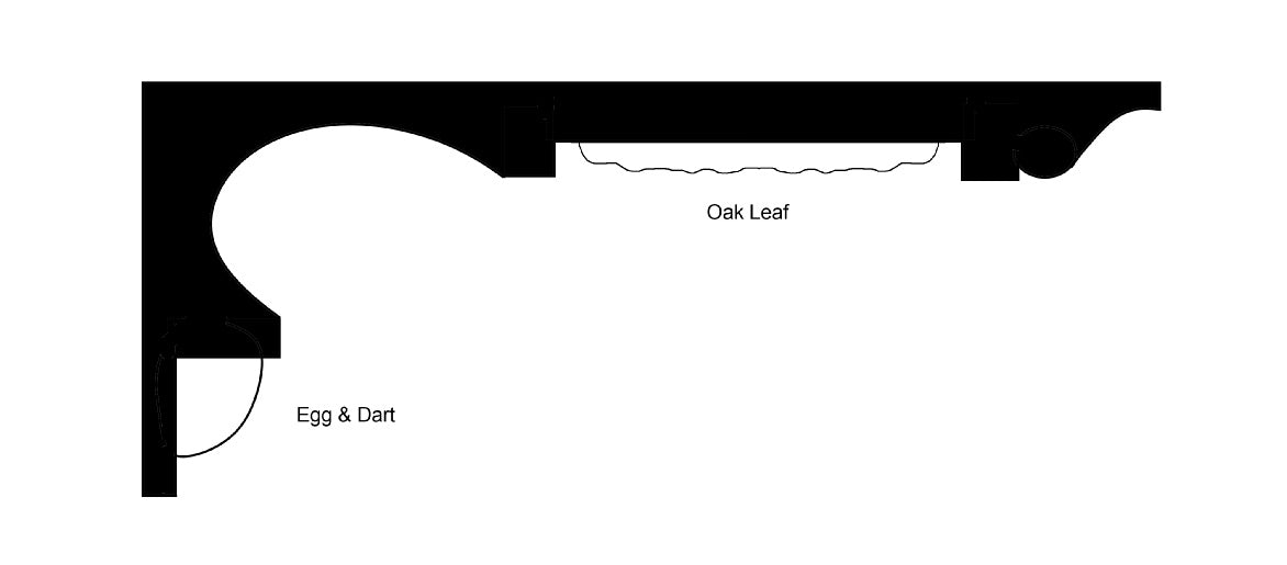 Sample of Enriched Victorian Cornice #4